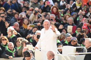 Papst Franziskus Jubiläumsaudienz Ausserordentliches Jubiläum der Barmherzigkeit